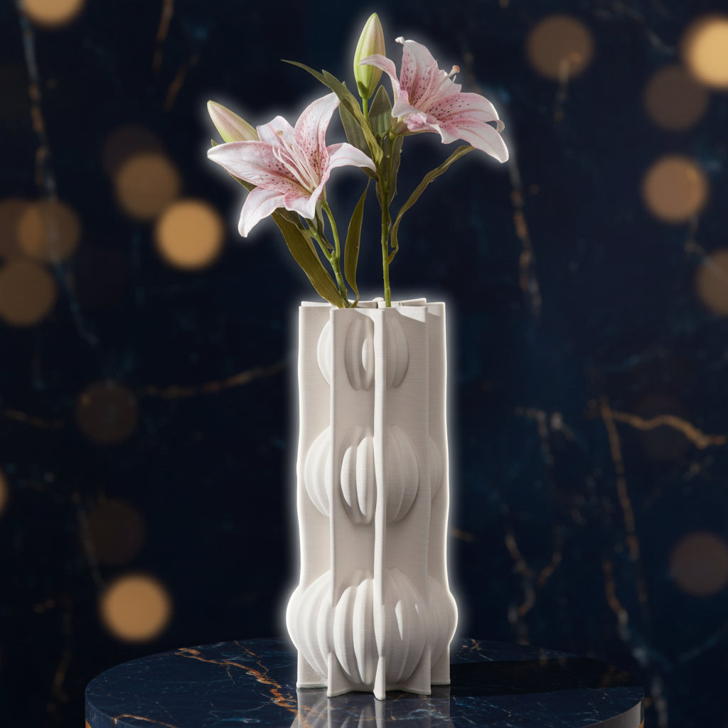 Printed Ceramic Vase Cross-Border Home Decor Item