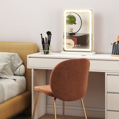 LED Vanity Mirror with Adjustable Lighting – 3 Color Modes & Touch Control