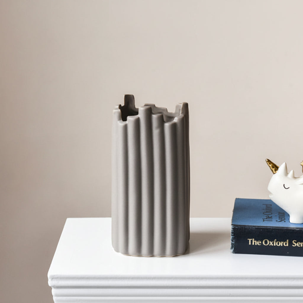 Nordic Irregular Home Ceramic Decorative Vase