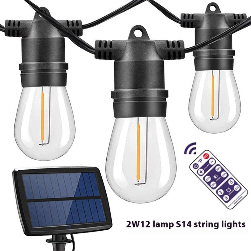 Waterproof LED Outdoor Solar String Lights